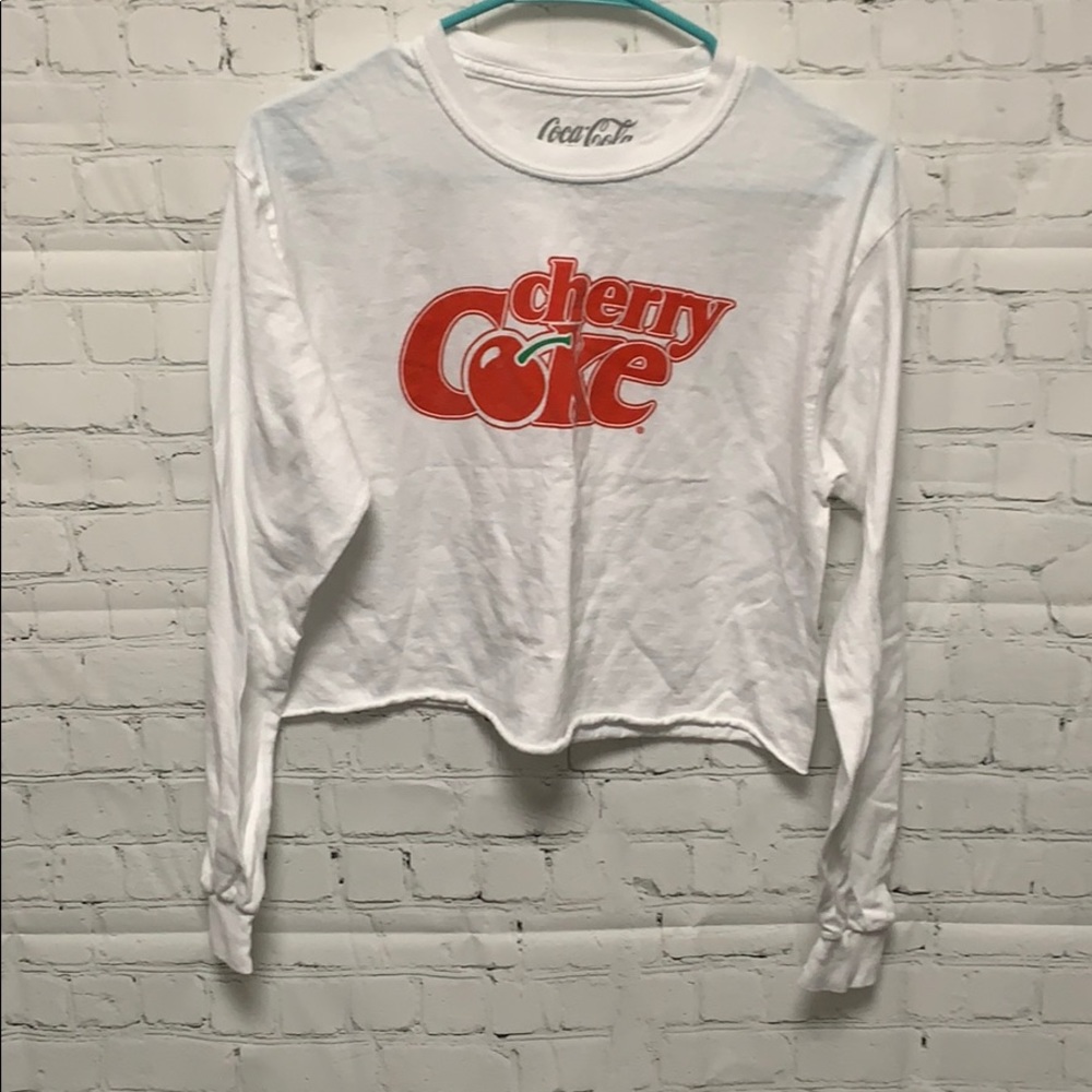 Long sleeve crop top t-shirt